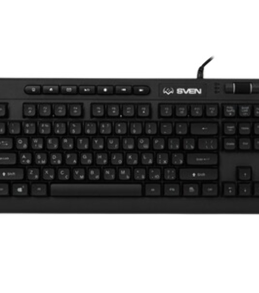 Клавиатура SVEN KB-G8200 проводная, USB Type-A, чёрный