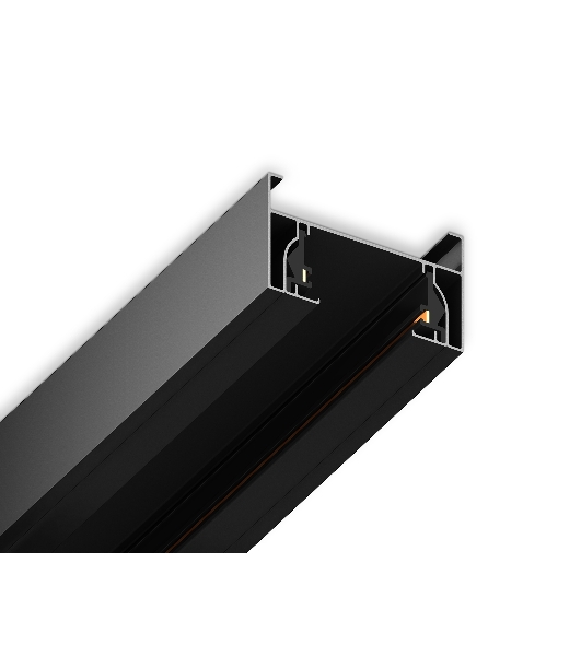 Шинопровод накладной однофазный Standard 220V GL7104 BK черный 2000*32.5*19.8 (ввод питания, 1 заглушка, крепление в комплекте)