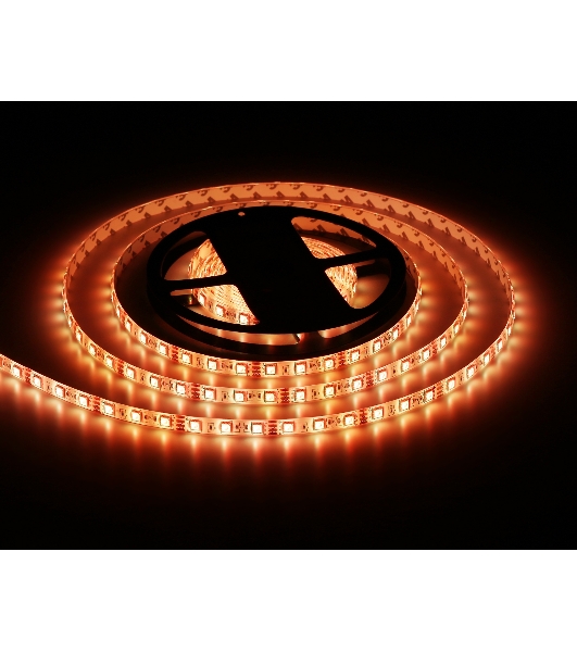 Светодиодная лента Ambrella light GS2302 5050 60Led/ 14.4W m/ 12V IP65 RGB/ 5000*10*2.87mm (4 конт.)