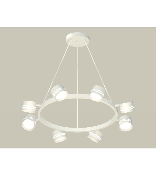 Светильник Ambrella light XB9195202/8 SWH/FR белый песок/белый матовый GX53 (C9195, N8477)