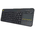 Клавиатура Logitech K400 Wireless Touch Plus беспроводная, радиоканал, чёрный, фото10