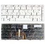 Клавиатура для ноутбука Asus W5 W6 W7 белый, фото4
