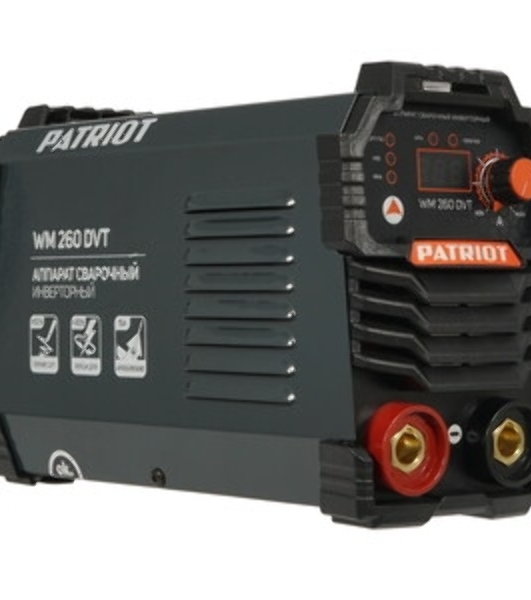 Сварочный аппарат Patriot WM260DVT инвертор MMA/TL/vrd 12.5кВт