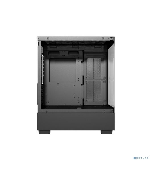 Компьютерный корпус Powercase Vision Micro, Black, Tempered Glass, 4х 120мм 5-color fan, черный, mATX (CVBM-L4)