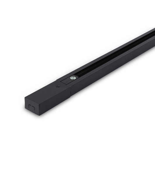 Шинопровод накладной однофазный Standard 220V GL7104 BK черный 2000*32.5*19.8 (ввод питания, 1 заглушка, крепление в комплекте)