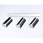 Светильник Ambrella light TN51605/3 BK/WH черный/белый GU10/3 380*60*195, фото 1
