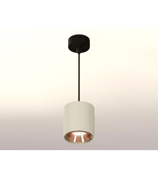 Светильник Ambrella Light XP7724001 SGR/SBK/PPG серый песок/черный песок/золото розовое полированное MR16 GU5.3