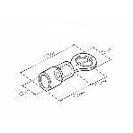 Наконечник кольцевой изолированный термоусаживаемый Rexant ø 8.4 мм 4-6 мм² (НКи-т 6.0-8/НКи-т5,5-8) желтый, фото3