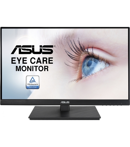 Монитор 21.5' ASUS VA229QSB IPS 1920x1080, 75 Гц, 4 мс, 16:9, 250 кд/м², HDMI 1.4, DP 1.2, VGA, 3.5 Jack, USB Hub (2x USB 2.0), динамики (2x2 Вт), FreeSync, черный