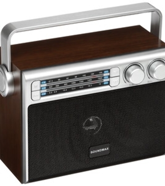 Радиоприемник SOUNDMAX SM-RD2122UB(темное дерево)