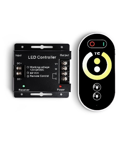 Контроллер GS11151 CCT 16A 12V 192W/ 24V 384W (ПДУ Радио 2.4G AAA)