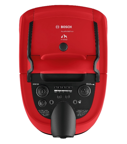Пылесос Bosch BWD421PET красный, 2100 Вт, уборка влажная/сухая, пылесборник контейнер 5 л