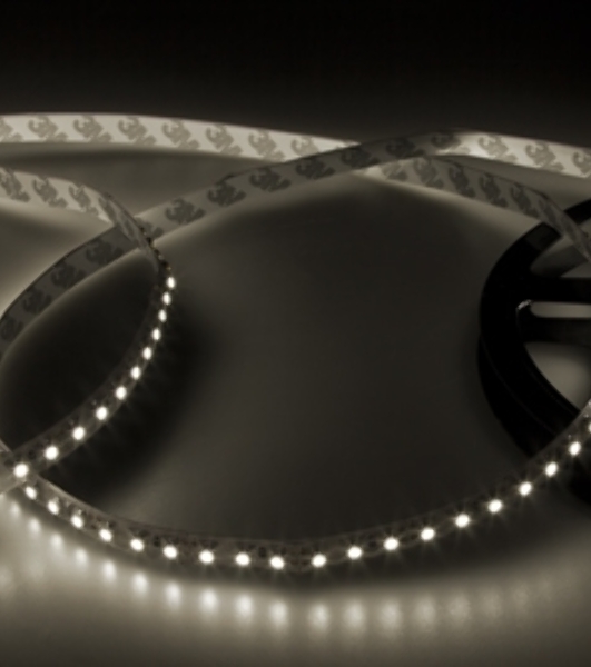 Лента светодиодная 12 В, 8 мм, IP23, SMD 2835, 120 LED/m, 12 V, цвет свечения белый (6000 K)
