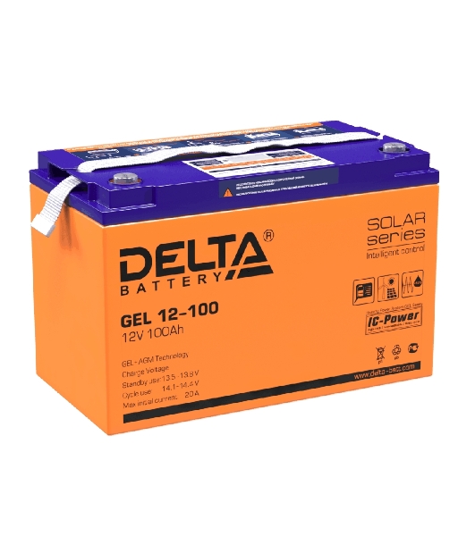 Батарея для ИБП Delta GEL 12-100 12В 100А·ч