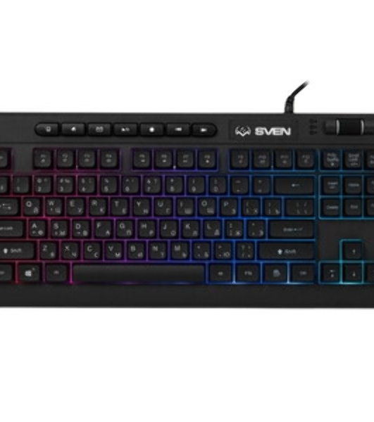 Клавиатура SVEN KB-G8200 проводная, USB Type-A, чёрный