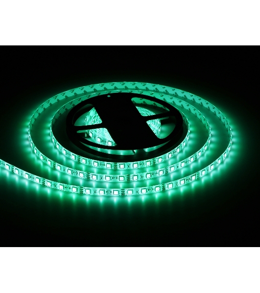 Светодиодная лента Ambrella light GS2302 5050 60Led/ 14.4W m/ 12V IP65 RGB/ 5000*10*2.87mm (4 конт.)