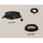 Комплект встраиваемого поворотного светильника Ambrella light XC7652001 SBK черный песок MR16 GU5.3 (C7652, N7021), фото 1