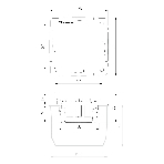 Перекрестный выключатель двухклавишный (белый акрил), фото4