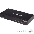 Разветвитель Gembird DSP-4PH4-02 Разветвитель HDMI Cablexpert, HD19F/4x19F, 1 компьютер => 4 монитора, Full-HD, 3D, 1.4v, фото2