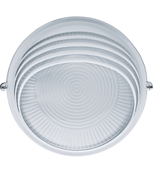 Светильник Navigator ЛОН NBL-R3-60-E27/WH 1х60Вт E27 IP54 (аналог НПБ 1307 бел. круг ресн. 60Вт)