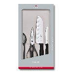 Набор ножей кухонных Victorinox Swiss Classic Kitchen (6.7133.4G) компл.: 4 шт черный, подар. коробка, фото 1