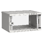 Шкаф ITK LWE3-06U64-GF LINEA WE 6U 600x450 мм дверь стекло серый, фото 1