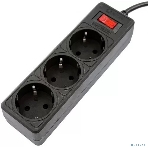 Сетевой фильтр 5bites GARDA SP3B-510 3S / 3*0.75мм2 / 1м / черный, фото3