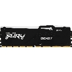 Оперативная память Kingston Fury Beast, DDR5, 32Gb (1x32Gb), 6000MHz, CL30, DIMM, с радиатором, RGb, черный, фото14
