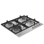 Газовая варочная панель Indesit THPM 642 W/IX/I, нержавеющая сталь, фото8