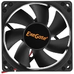 Вентилятор для корпуса ExeGate ExtraPower EP08025SM черный, 80 мм, 2500 об/мин, 25.5 дБ, 2 pin, фото9