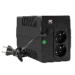 Источник бесперебойного питания ExeGate Power NB-1000.LED.AVR.2SH.USB (1000VA/650W, LED, AVR, 2*Schuko, USB, батарея 12V 9Ah, черный), фото13