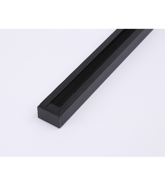 Шинопровод накладной однофазный Standard 220V GL7104 BK черный 2000*32.5*19.8 (ввод питания, 1 заглушка, крепление в комплекте)
