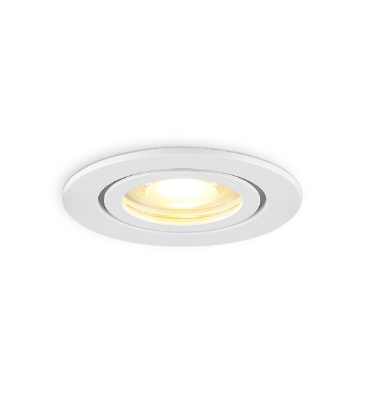 Светильник Ambrella light TN1150 WH белый IP44 GU5.3 D85*28