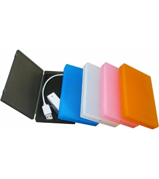 Контейнер для HDD AgeStar Внешний корпус 2.5' SATA HDD/SSD AgeStar SUBCP1 черный USB 2.0, пластик, черный, безвинтовая конструкция 10610