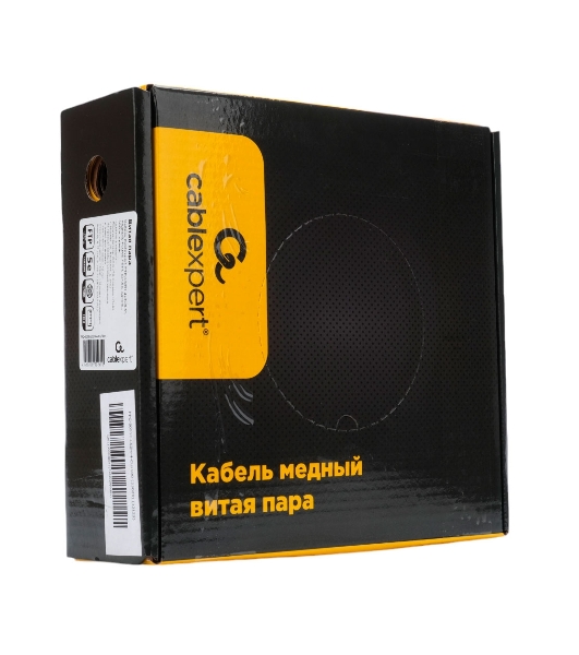 Кабель Cablexpert (RU) FTP-LSZH 4x2x0.51, медный, кат.5e, однож., 100м, box, оранж