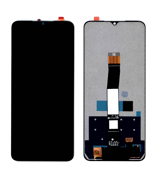 Дисплей (модуль) для Xiaomi Redmi 12C сборе с тачскрином черный