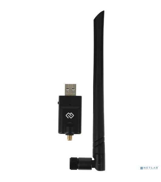 Сетевой адаптер WiFi + Bluetooth Digma DWA-BT5-AC1300E AC1300 USB 3.0 (ант.внеш.съем) 1ант. (упак.:1шт)