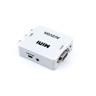 Переходник с AV (тюльпаны) на VGA