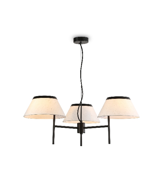 Светильник Ambrella light LH72451/3 BK/WH черный/белый Е14/3 max 40W D800*290-1080