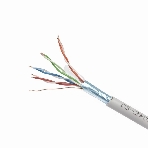 Кабель FTP Cablexpert FPC-5004E-SO кат.5e медь однож. экран, 305м pullbox, серый, фото 1