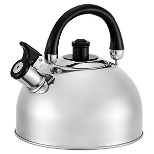 Чайник для плиты WEBBER BE-0527 из нерж.стали 3.5 л со свистком (12)
