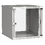 Шкаф LINEA WE 9U 600x600 мм дверь стекло серый ITK, фото2
