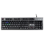 Клавиатура Oklick 970G Dark Knight проводная, USB Type-A, чёрный/серебристый, фото4