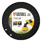 Леска для триммера Denzel двухкомпонентная круглая, 3,0мм х 123м, на DIN катушке EXTRA CORD, фото2