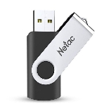 Флешка USB Netac U505 (NT03U505N-008G-20BK), 8Gb, USB 2.0, R/W 70/30, черный/серебристый, фото8