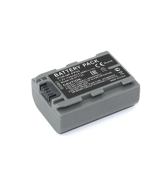 Аккумуляторная батарея для видеокамеры Sony DCR-DVD (NP-FP50) 7,2V 1150mAh