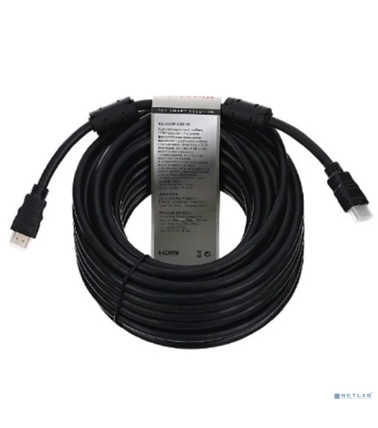 Кабель Telecom HDMI 19M/M 1.4V+3D, 15м 2 фильтра