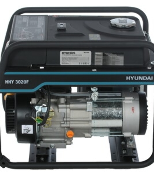 Электрогенератор бензиновый Hyundai HHY 3020F, 3.1 кВт, 69 дБ, 44 кг