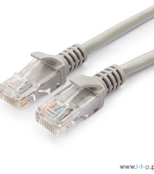 Патч-корд медный UTP Cablexpert PP10-20M cat.5e, 20м, литой, многожильный, серый