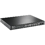 Коммутатор JetStream 28-port Gigabit L2+ Managed Switch with 24-port PoE+, PoE budget up to 384W, support SDN, фото2